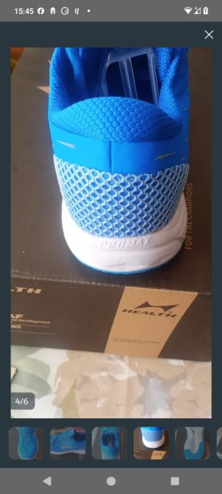 Zapatillas AIMS HEALTH Running Azul Talla 43