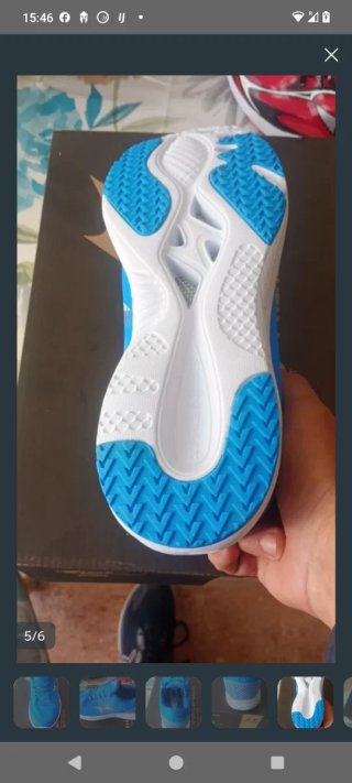 Zapatillas AIMS HEALTH Running Azul Talla 43