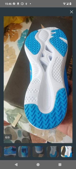 Zapatillas AIMS HEALTH Running Azul Talla 43