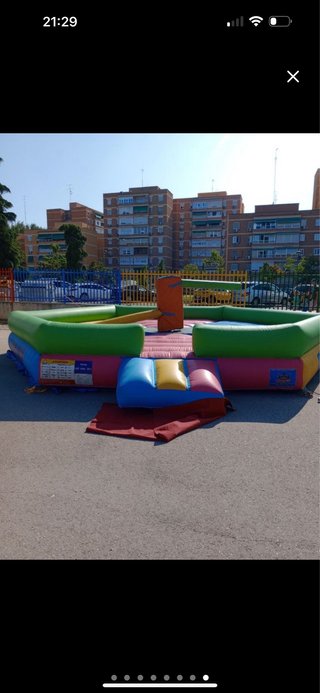 Castillo Hinchable barredora