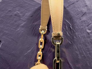 Bolso Christian Dior New Lock Piel Beige