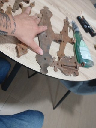 Juego Visagras Puertas y Ventanas Siglo XVIII