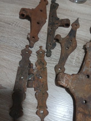 Juego Visagras Puertas y Ventanas Siglo XVIII