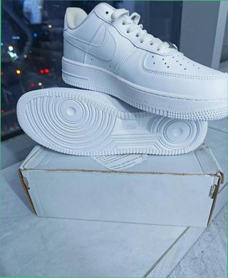 Nike Air Force 1 Talla 42 Piel Blanca