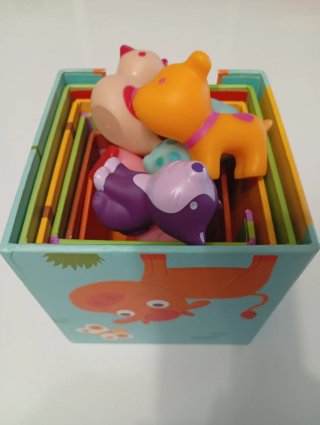 Djeco Cubos Apilables Animales
