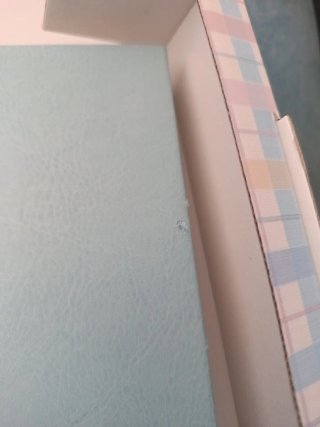 Álbum fotos bebé con cigüeña