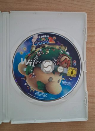 Videojuego Super Mario Galaxy 2 para la Wii.