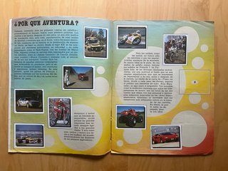 Álbum Motor Adventures Panini