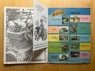 Álbum Motor Adventures Panini