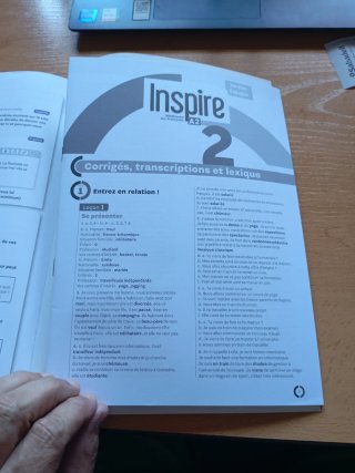 Inspire 2 méthode de français. A2. Cahier d'acti.