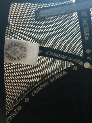 Gorra negra Chrome hearts