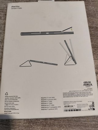 Apple Funda Smart Folio para el iPad Pro de 11 pulgadas (M5) - Negro