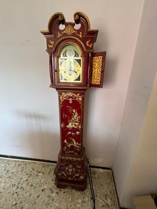 Reloj de Pie Estilo Chino Oriental