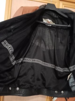 Chaqueta Piel  oficial de Harley-Davidson