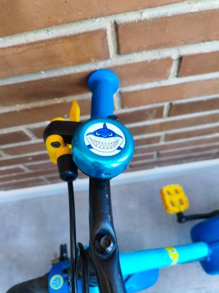 Bici aprendizaje Btwin azul 14