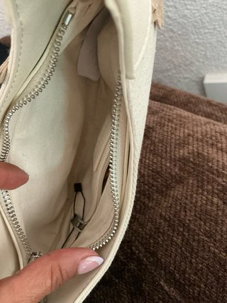 Bolso Desigual flores beige y marrón