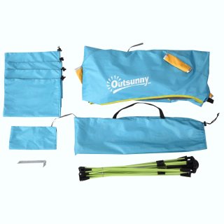 Carpa Playa Outsunny 1-2 Personas Pop-Up