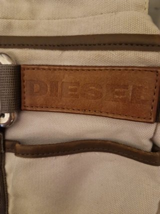 Borsa Diesel Beige e Marrone