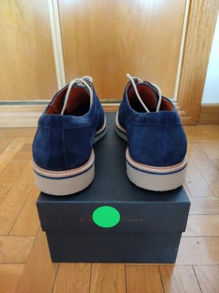 Zapatos de vestir Emidio Tucci, azul.