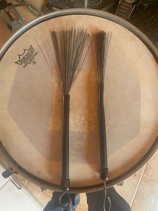 Escobillas Batería Acústica