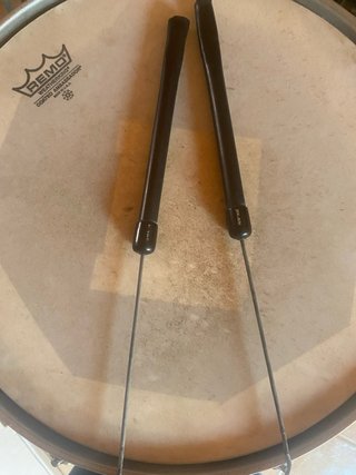 Escobillas Batería Acústica