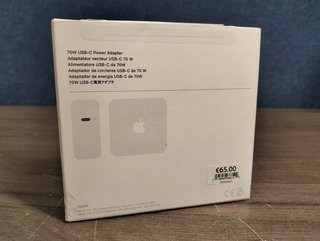 Adaptador de corriente USB‑C de 70 W