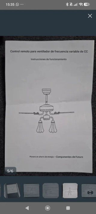Kit Mando Distancia Ventilador