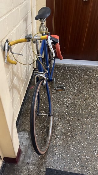 Bicicleta Carretera Decathlon Minime Blu per bambini