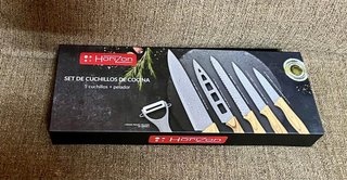 Set Cuchillos Cocina Horizon 5 Piezas + Pelador