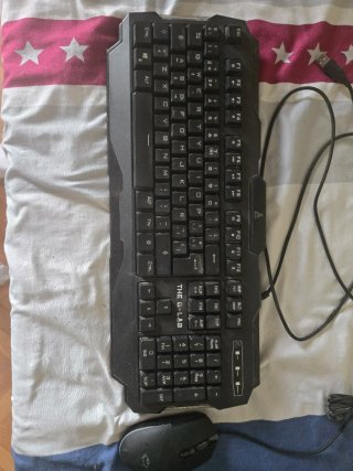Teclado y Ratón G-Lab Negro