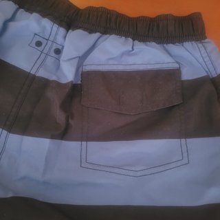 Bañador niño Zara rayas talla 13-14