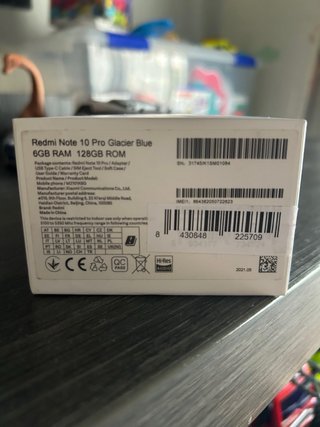 Redmi Note 10 Pro 6GB RAM