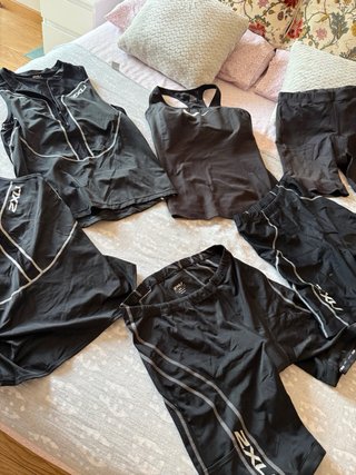Conjuntos culotte y camiseta ciclismo mujer