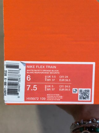 Nike Flex Train Donna/ragazzo EU 38,5 Nuovo white