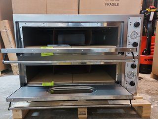 HORNO ELECTRICO PARA 6+6 PIZZAS DE 35 CM