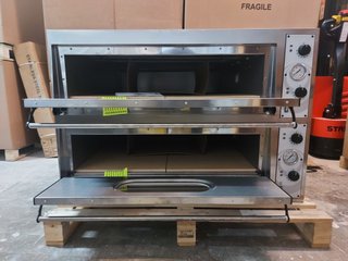 HORNO ELECTRICO PARA 6+6 PIZZAS DE 35 CM