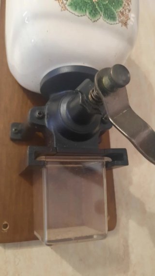 Macinacaffè da parete in ceramica