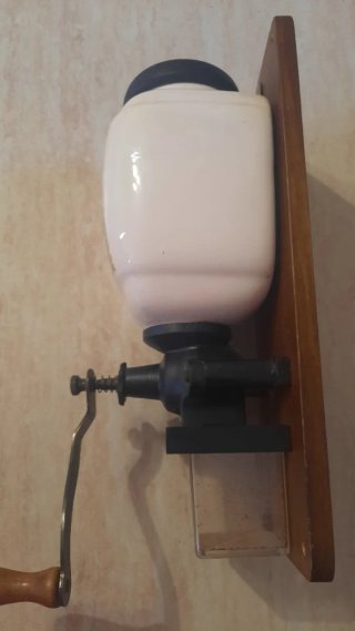 Macinacaffè da parete in ceramica