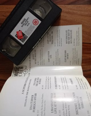 VHS Michael Jackson Thriller Making Of
