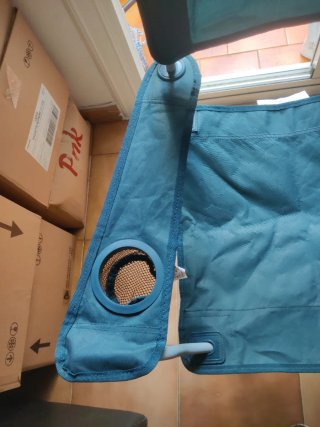 Silla Plegable Playa Camping Azul