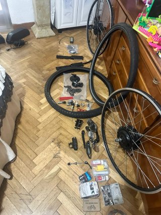 Bicicleta Eléctrica Impecable con 2 baterías 19.5h