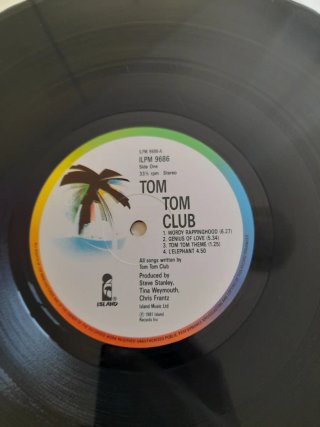 Tom Tom Club Omonimo Lp stampa dell'epoca