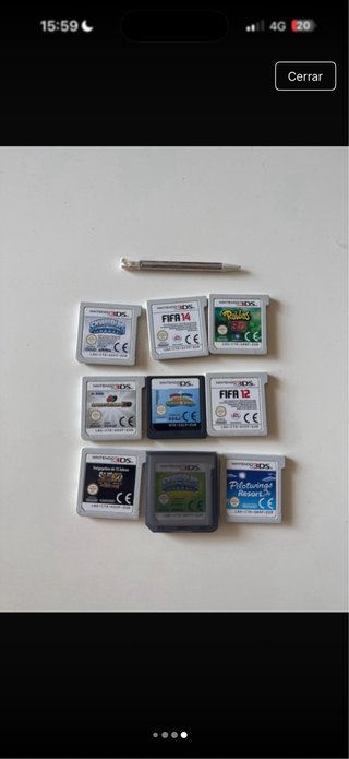 Nintendo 3DS Verde con custodia e caricabatterie