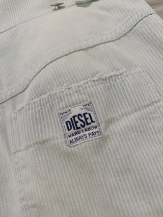 Tuta smanicata in jeans Diesel Y2K