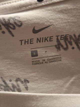 T-shirt Nike bianca taglia S