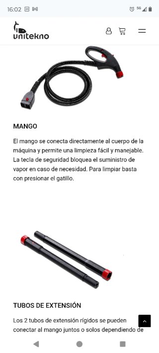 Vaporeta Unitekno 902 Digit Pro + Centro Plancha