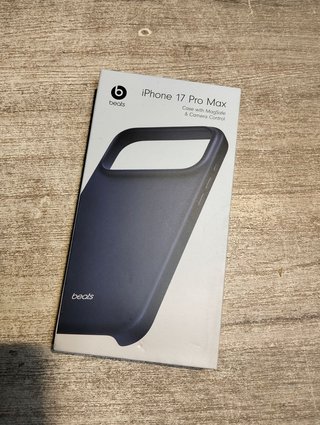 Apple Funda Beats con MagSafe y Control de Cámara para el iPhone 17 Pro Max Azul cobalto