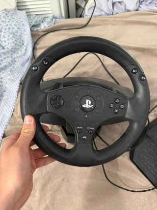 Volante PlayStation PS4 con Pedales