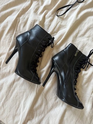Botines profesionales tacón alto baile exótico