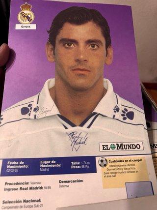 Álbum Real Madrid 94-95 Campeón